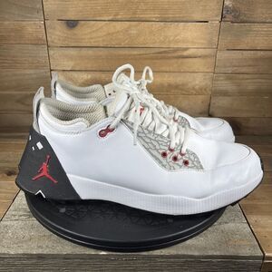 Nike Shoes Men's Size 10 Air Jordan ADG 2 White Cement Lace Up Athletic Sneakers